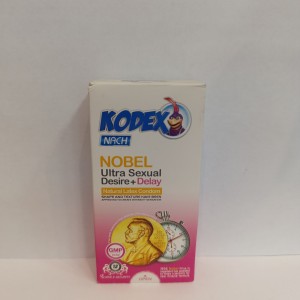کاندوم کدکس مدل نوبل بسته 12 عددی Nobel Ultra Sexual Desire And Delay Condom