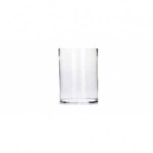 گلدان شیشه ای استوانه ای دهانه 17 - در سایز های مختلف - Grade B