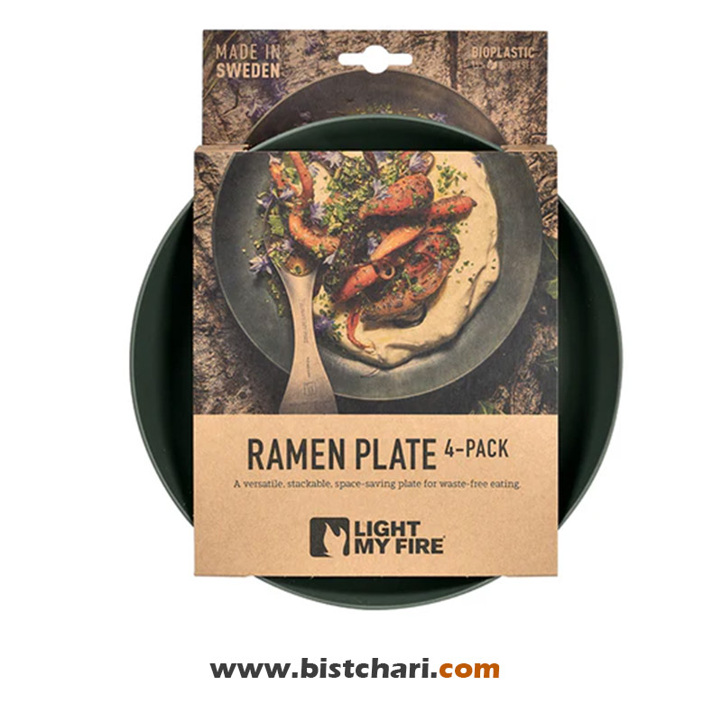 ست 4 تایی بشقاب گود مدل Ramen plate 4 pack برند لایت مای فایر Light my fire