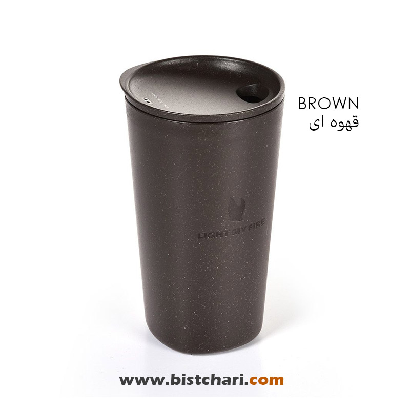 لیوان درب دار 500 ml مدل MyCup´n Lid large برند لایت مای فایر Light my fire