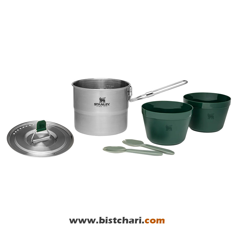 ست پخت و پز 2 نفره مدل Cook set for two برند استنلی Stanley
