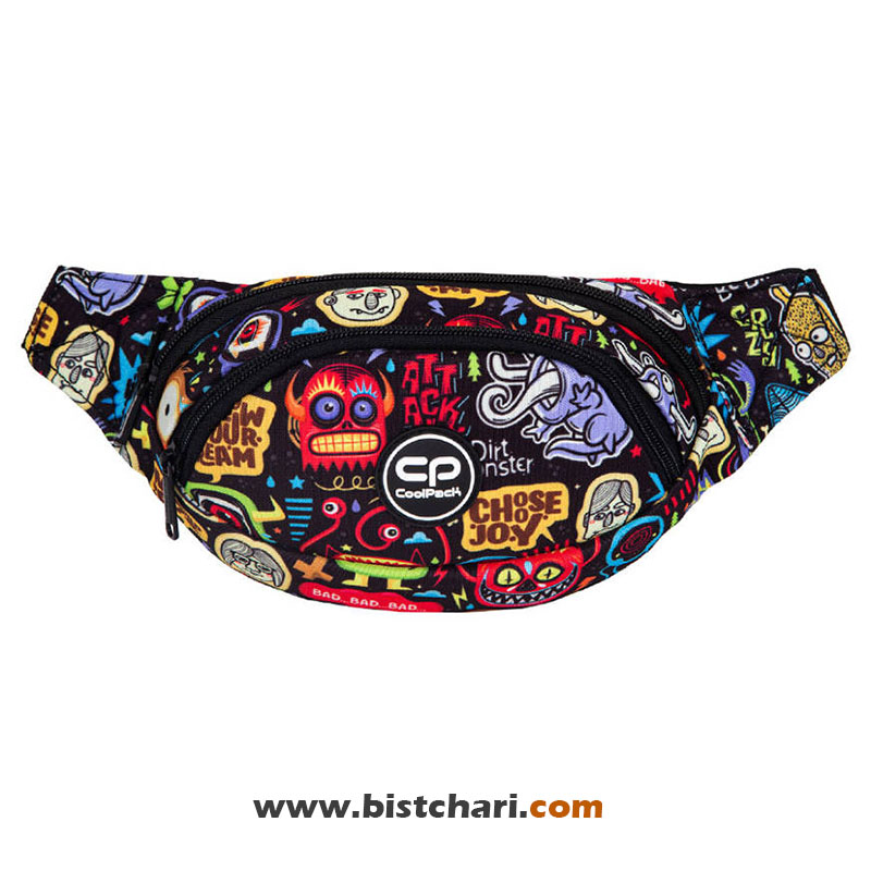 کیف کمری مدل Albany-scary stickers برند کول پک Cool pack کد F075696