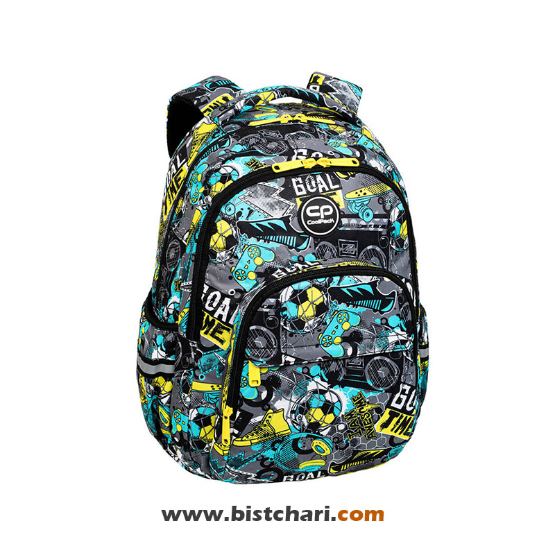 کوله پشتی مدل Basic plus-goal time برند کول پک Cool pack کد F003701