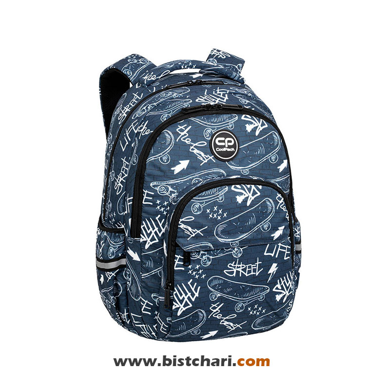 کوله پشتی مدل Basic plus-street life برند کول پک Cool pack کد F003697