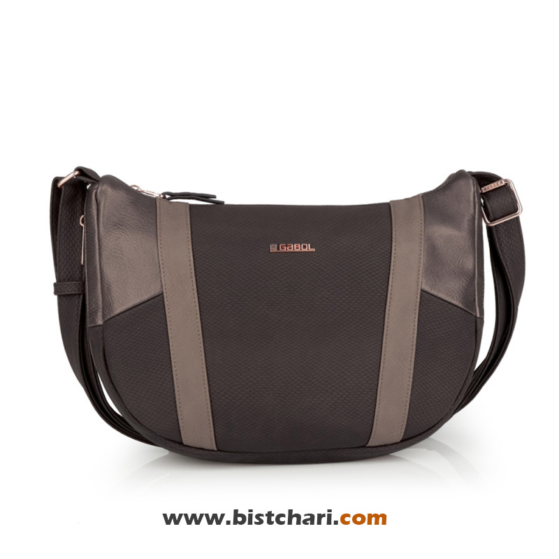 کیف دوشی بسط پذیر زنانه مدل Thelma برند Gabol کد 602712002