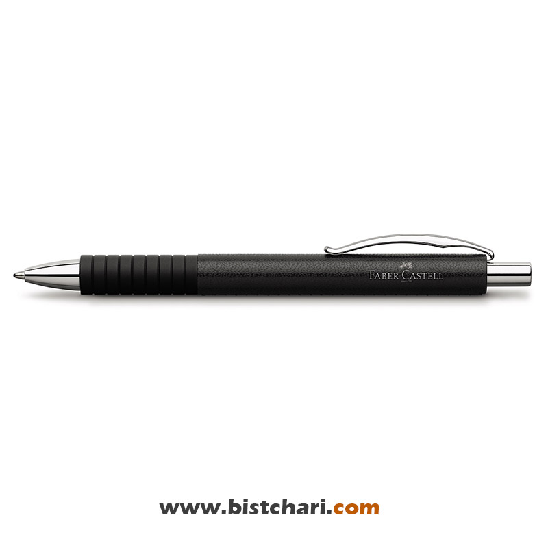 خودکار چرمی مدل بیسیک بلک Basic Black برند فابر کاستل Faber Castell