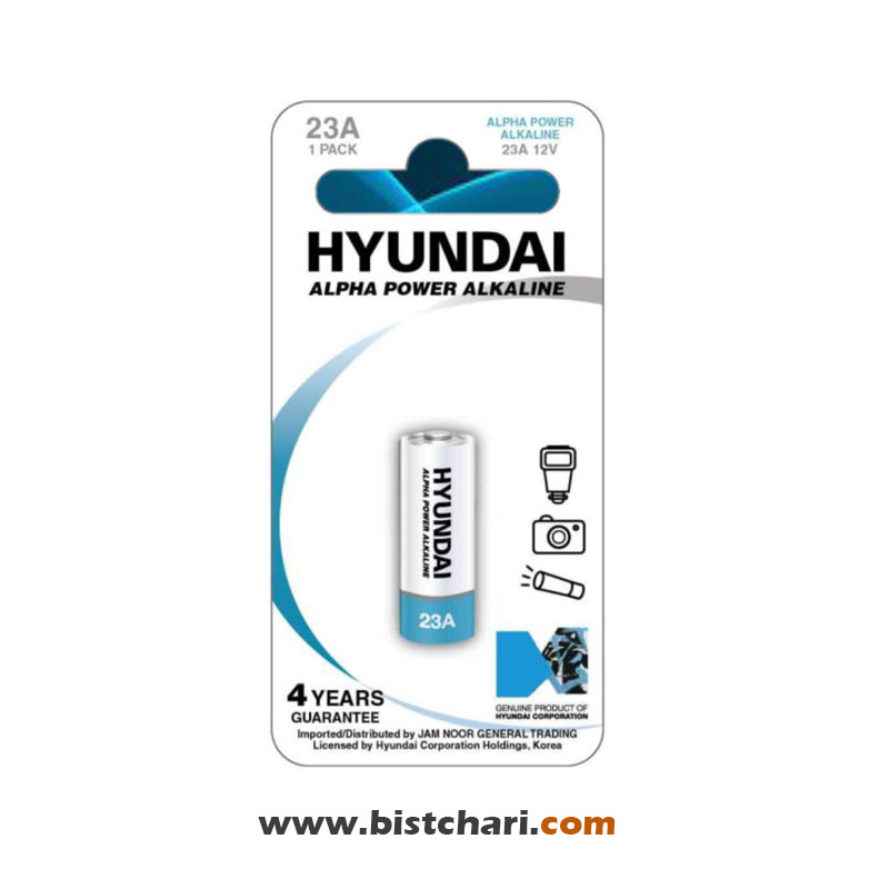 باتری ریموتی مدل (23A 12V) Alpha Power Alkaline  برند هیوندای Hyundai