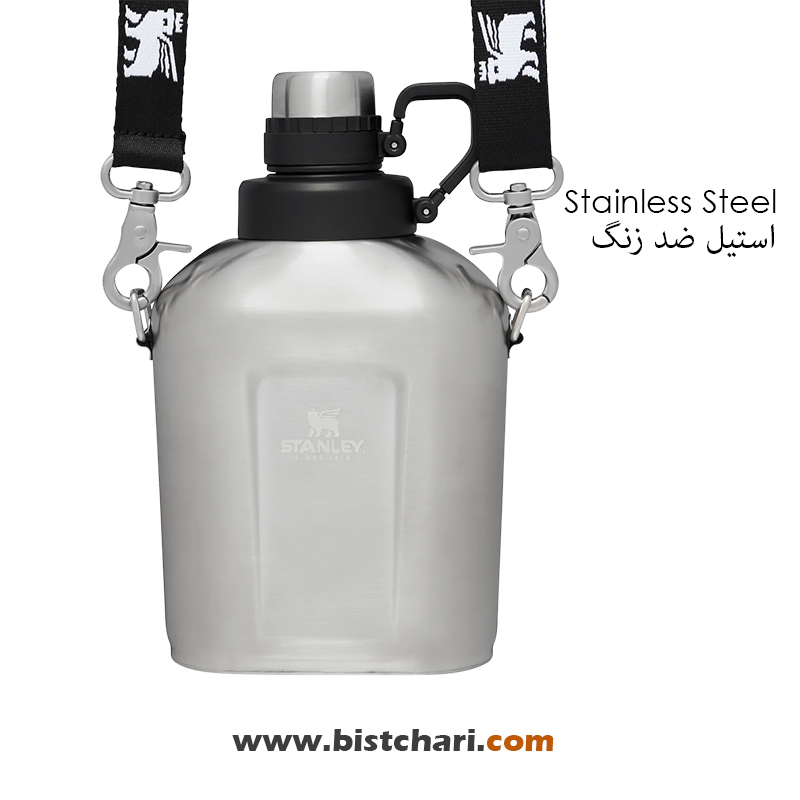قمقمه استیل 1L مدل کلاسیک Classic برند استنلی Stanley