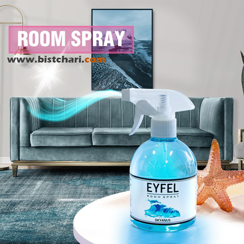 اسپری خوشبوکننده با رایحه اقیانوس Ocean برند ایفل Eyfel