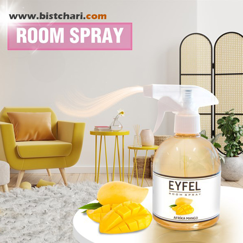 اسپری خوشبوکننده با رایحه انبه آفریقایی African Mango برند ایفل Eyfel