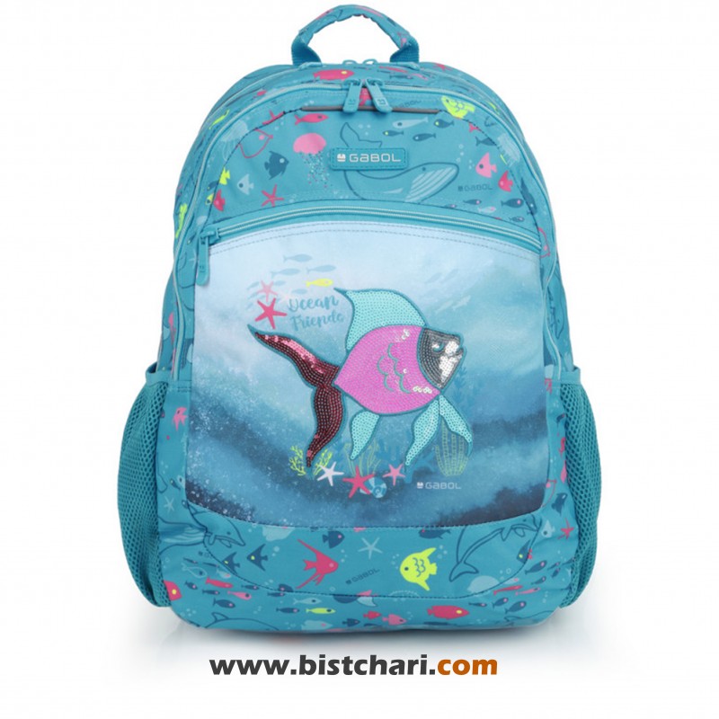 کوله پشتی دخترانه مدل Acqua برند گابل Gabol کد 235706018