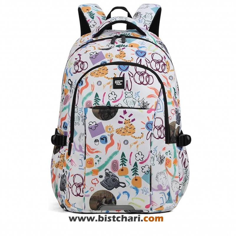 کوله پشتی مدرسه مدل (XN2035-13 (Ancient Civilization برند اوکینگ Aoking