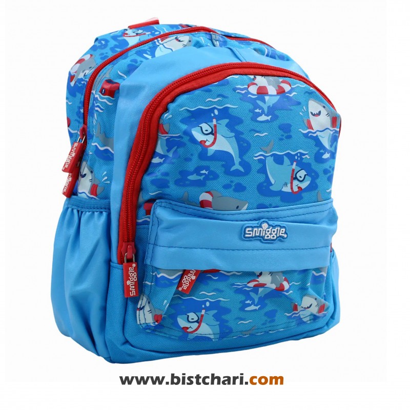 کوله پشتی مهدکودک مدل Baby Shark برند اسمیگل Smiggle