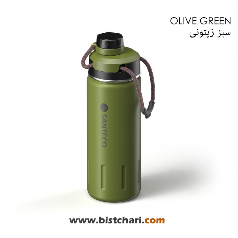 قمقمه دوجداره 950 میلی لیتر مدل Ktwo برند سانتکو Santeco