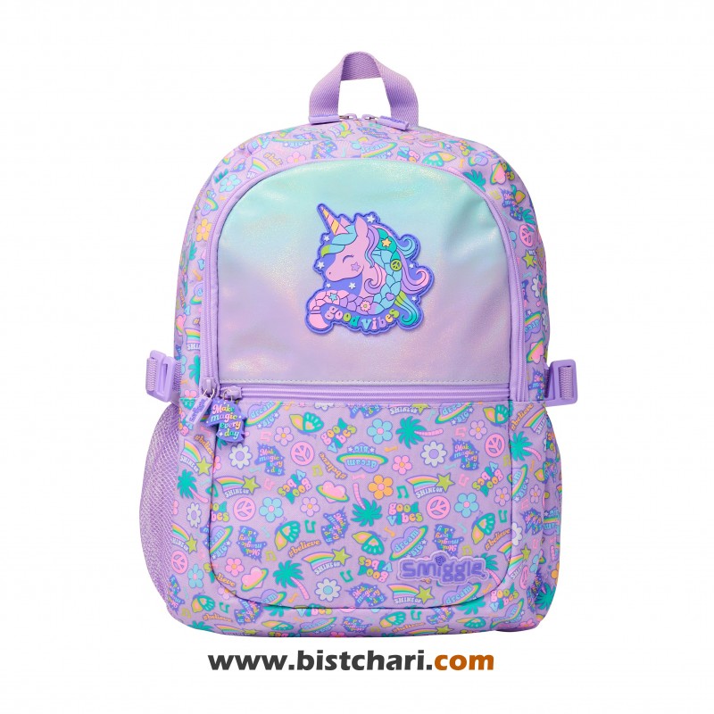 کوله پشتی مدل Unicorn Good Vibes برند اسمیگل Smiggle کد 808659