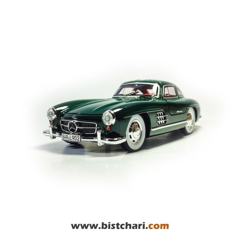 ماکت مرسدس بنز  Mercedes-Benz مدل SL 300 رنگ سبز یشمی
