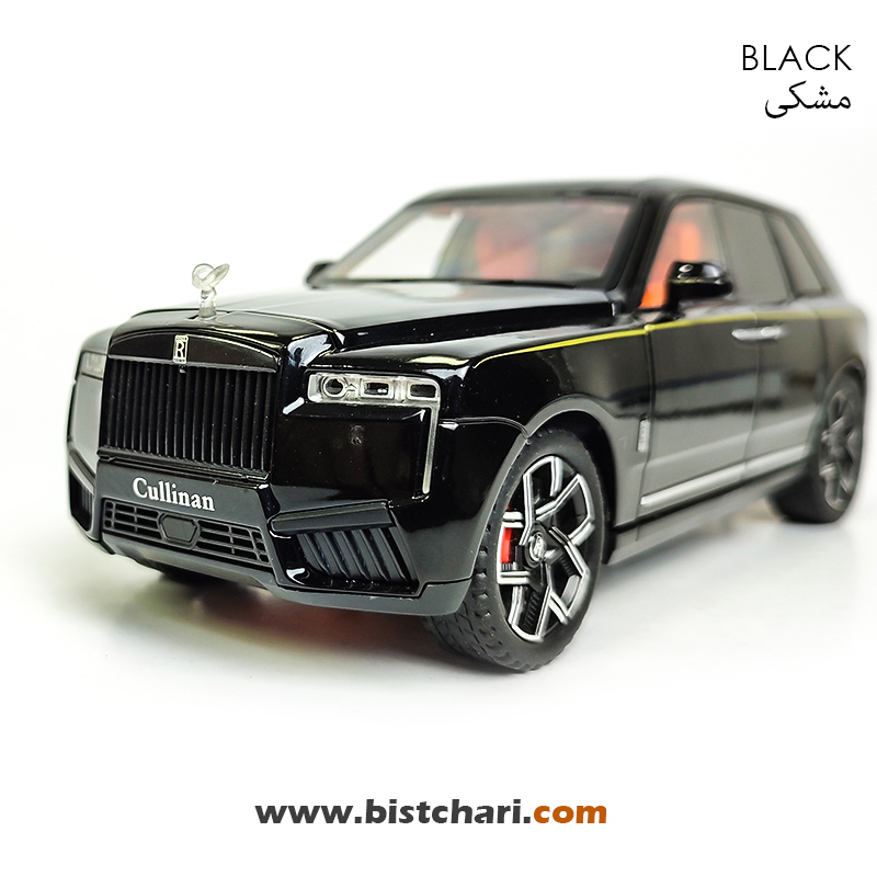 ماکت ماشین رولز رویس Rolls Royce مدل Cullinan رنگ مشکی