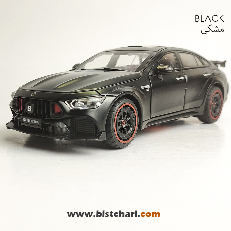 ماکت ماشین مرسدس بنز Mercedes-Benz مدل AMG GT Brabus رنگ مشکی