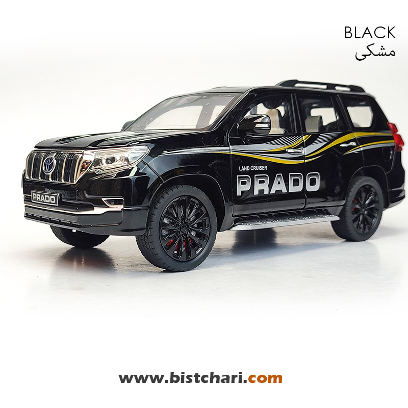ماکت ماشین تویوتا Toyota مدل Prado J150 رنگ مشکی