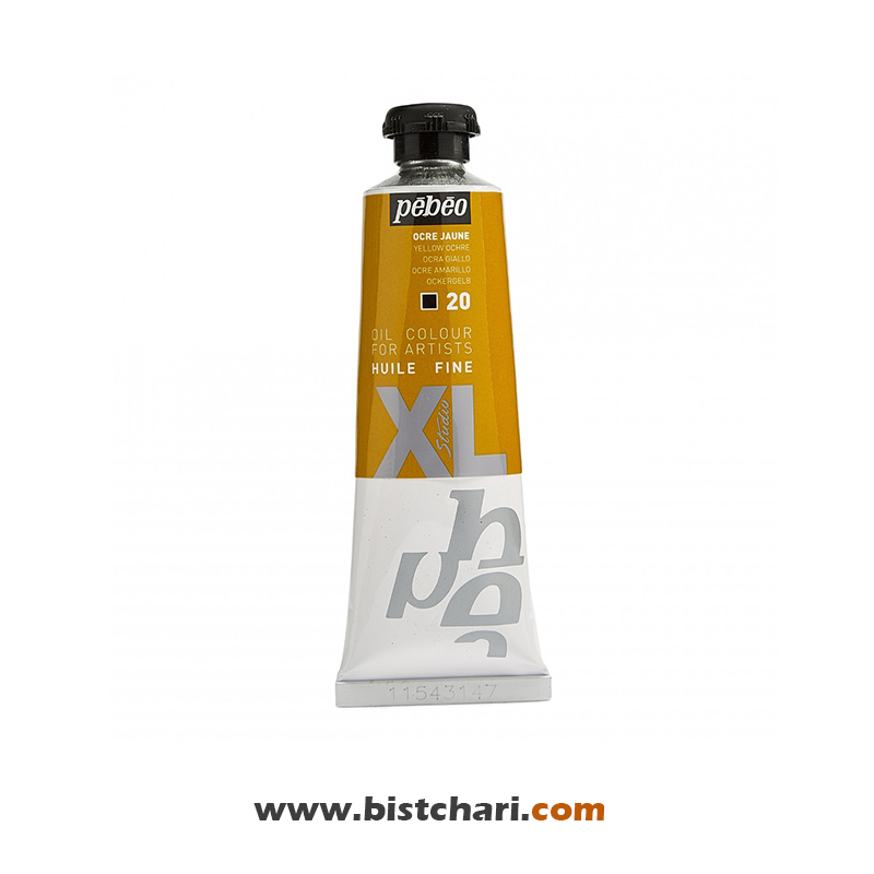 رنگ روغن رنگ Yellow Ochre کد 20 مدل Studio XL برند پ ب او Pebeo