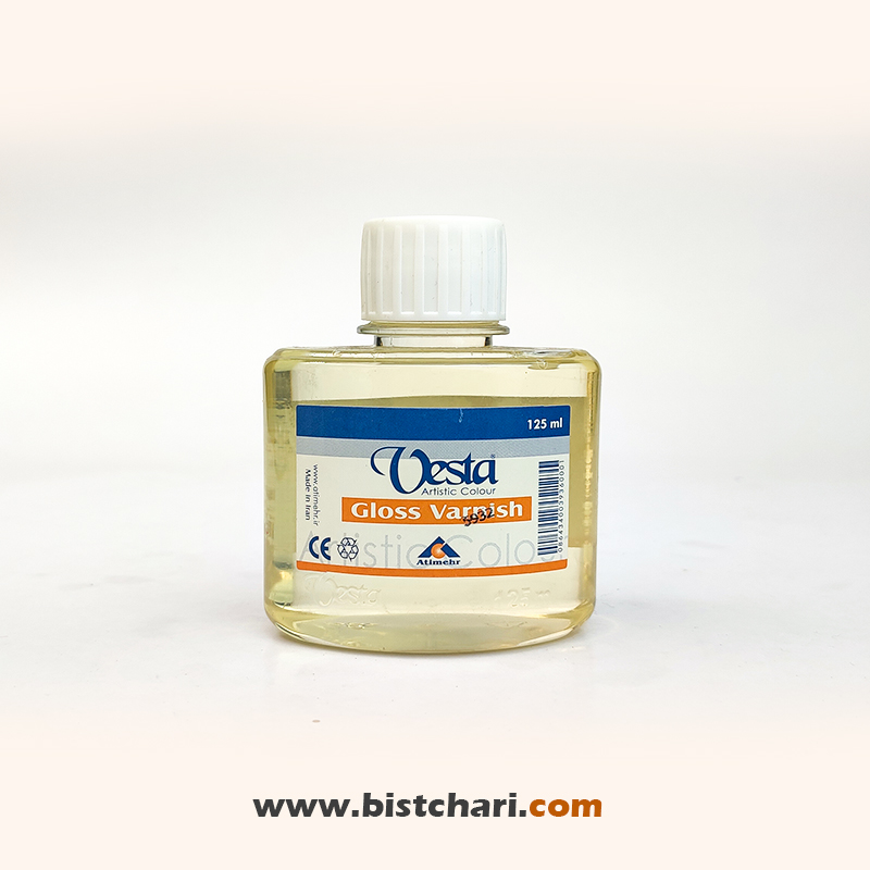 گلس وارنیش 125ml وستا Vesta