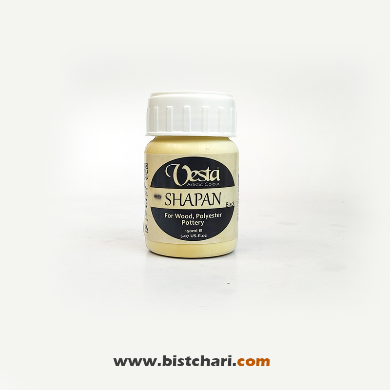 شاپان مشکی 150ml وستا Vesta