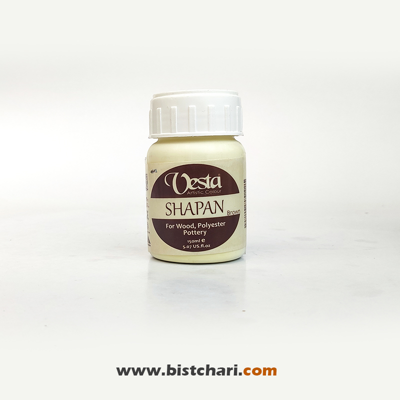شاپان قهوه ای 150ml وستا Vesta