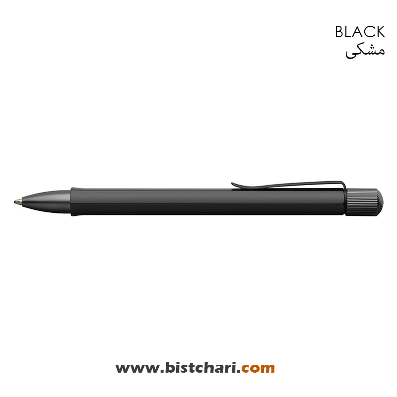 خودکار مدل هگزو  Hexo Matt Black برند فابر کاستل Faber Castell کد 140577