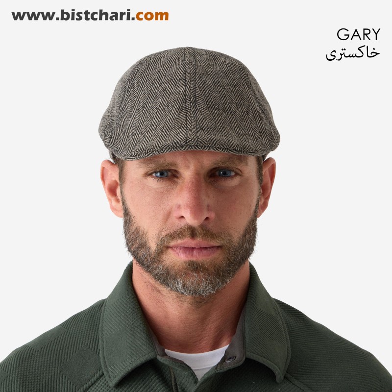 کلاه شکار مدل Flat Cap Tweed 500 برند کاپرلن Caperlan