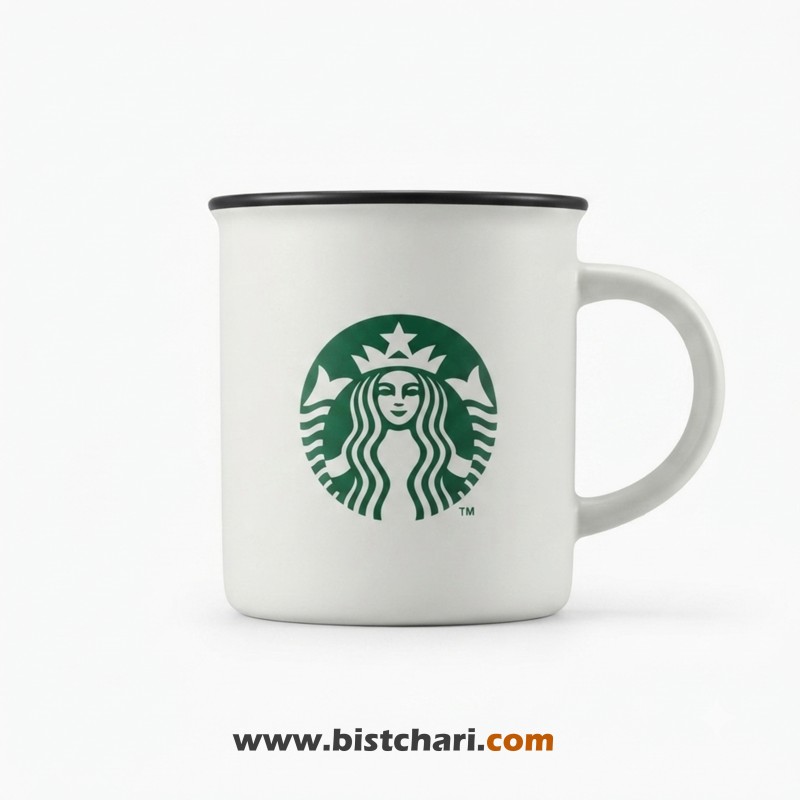 ماگ سرامیکی(لیوان) دسته دار طرح Starbox