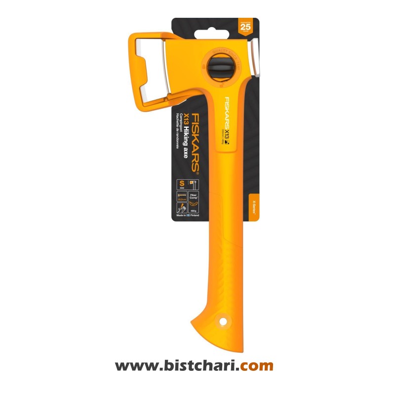 تبر مدل Hiking axe XXS-X13 برند فیسکارس Fiskars
