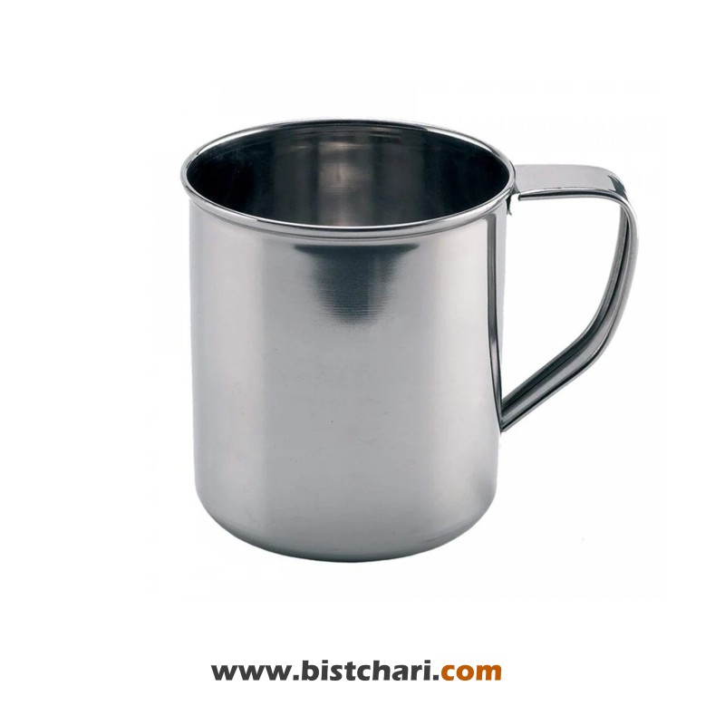 ماگ استیل 300ml مدل Stainless Steel Mug 1600-03 برند لیکن Laken