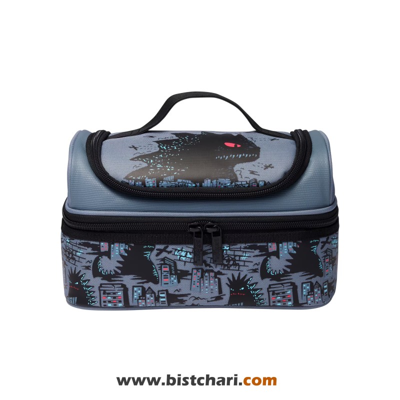 کیف غذا 2 طبقه مدل City Monster(Bright Eyes) برند اسمیگل Smiggle کد 642923