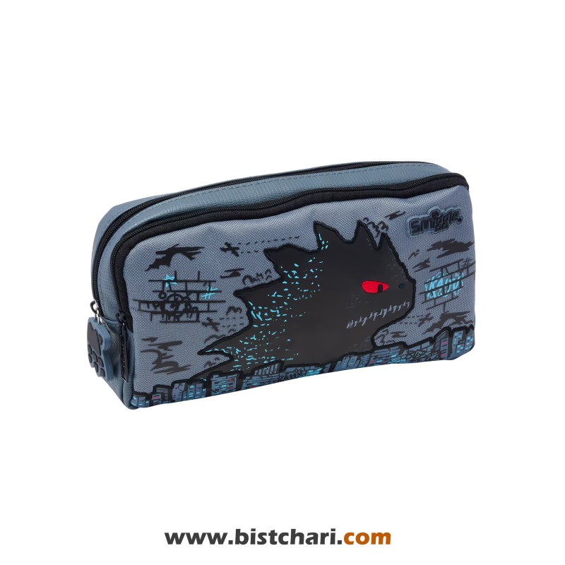 جامدادی دو زیپ مدل City Monster(Bright Eyes) برند اسمیگل Smiggle کد 674048