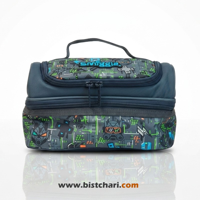 کیف غذا 2 طبقه مدل Game Grade برند اسمیگل Smiggle کد 315102