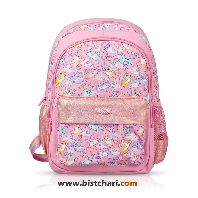 کوله پشتی مدل Flying Cat برند اسمیگل Smiggle کد 851190