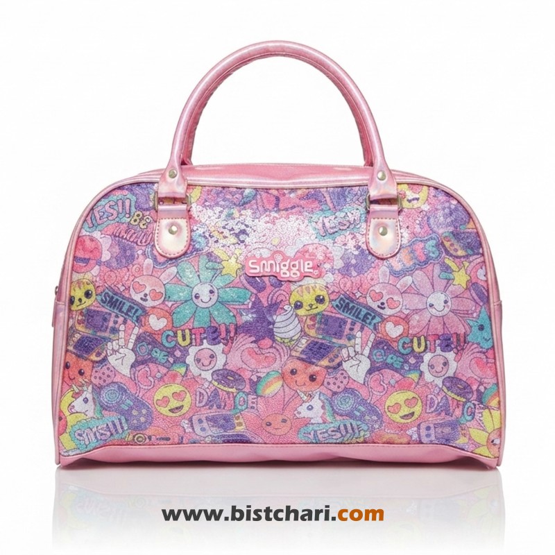 ساک مسافرتی و ورزشی مدل Flowers برند اسمیگل Smiggle کد 783725