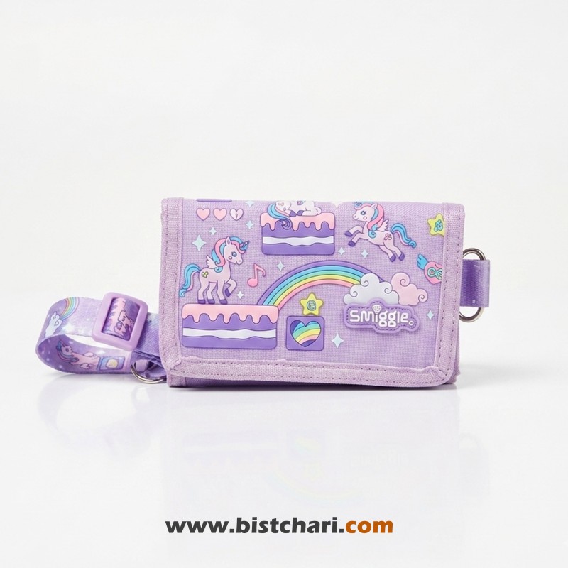 کیف پول مدل Purple Unicorn برند اسمیگل Smiggle کد 683784