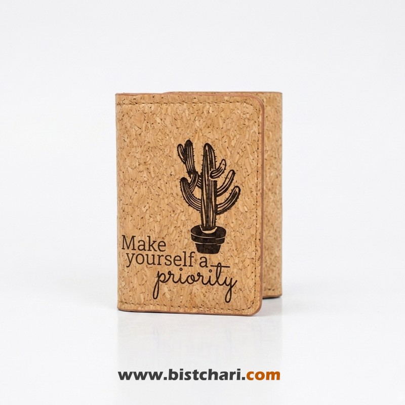 کیف پول (Green Wallet) سایز 6 مدل Cactus برند Merrix کد 5011006008