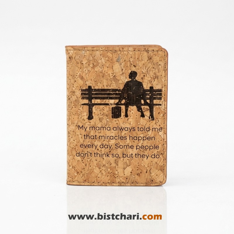 کیف پول (Green Wallet) سایز 3 مدل Forrest Gump برند Merrix کد 5011003023