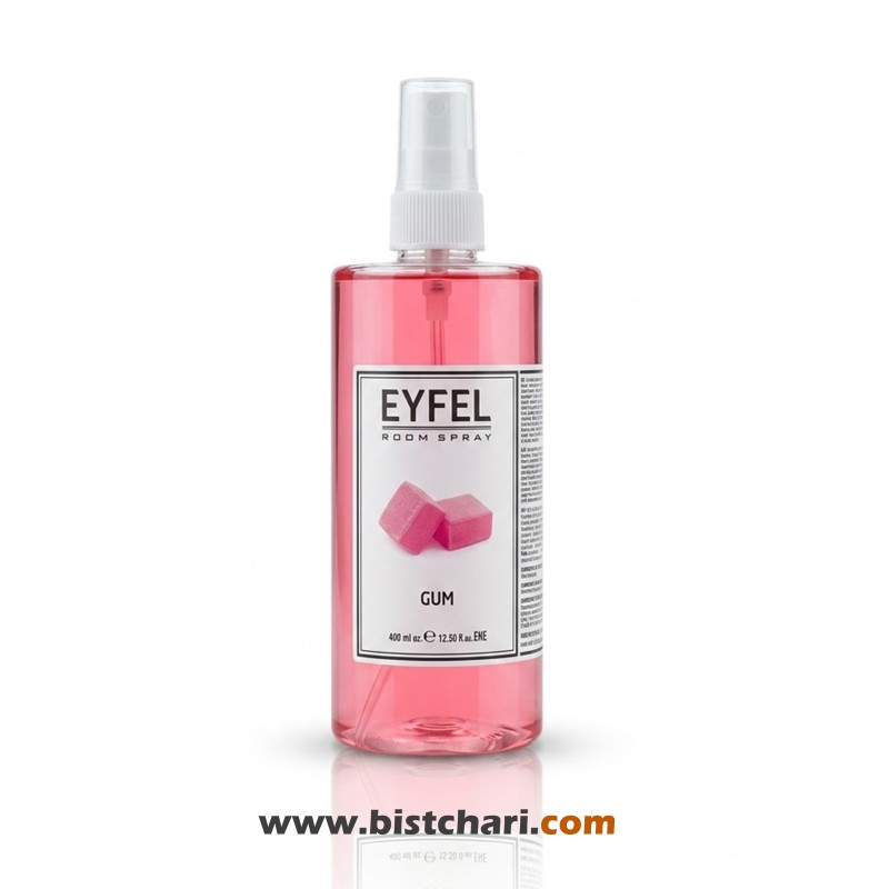 اسپری خوشبوکننده 400ml با رایحه آدامس Gum برند ایفل Eyfel