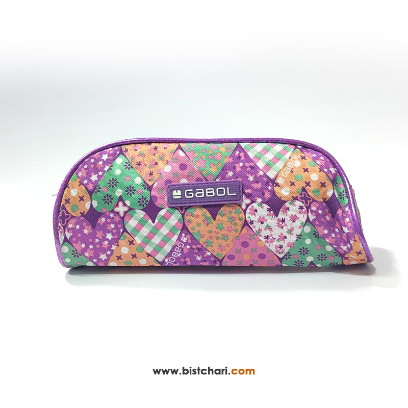 جامدادی دو زیپ مدل Love برند گابل Gabol کد 219431099
