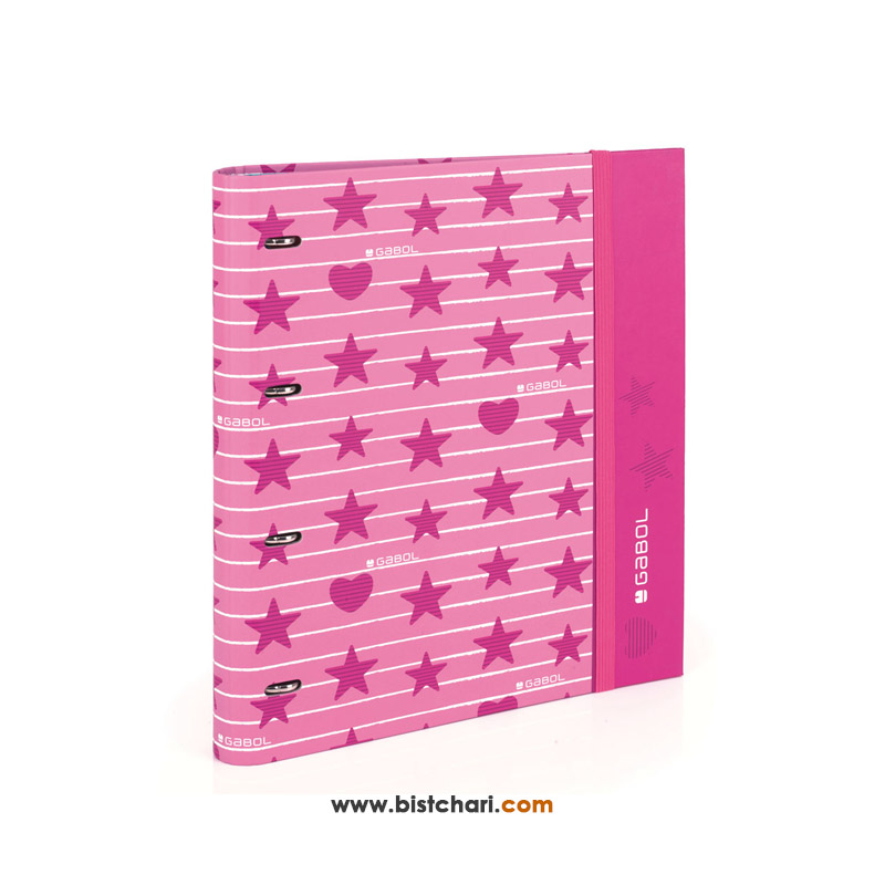 کلاسور چهار حلقه مدل Shiny برند Gabol کد 226815