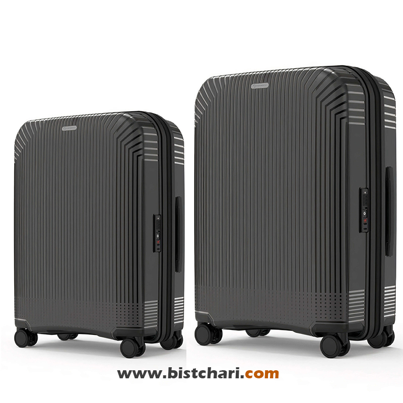 چمدان مسافرتی ست 2 تایی L و M مدل Entegra برند کانوود Conwood