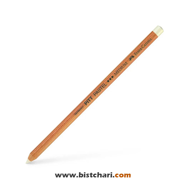 مداد پیت پاستل سفید Medium برند فابر کاستل Faber-Castell