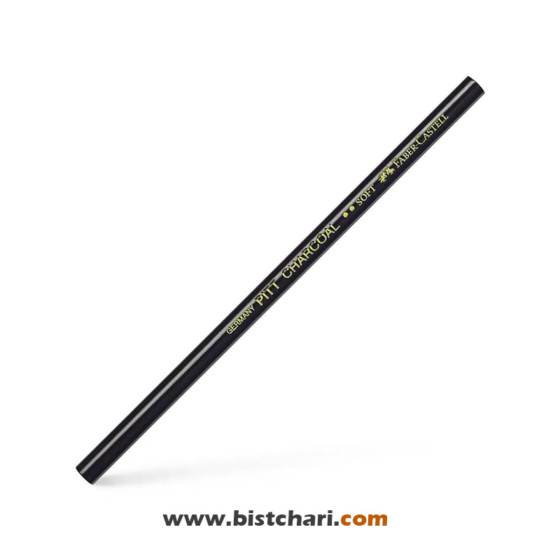 مداد پیت ذغالی مشکی Soft برند فابر کاستل Faber-Castell