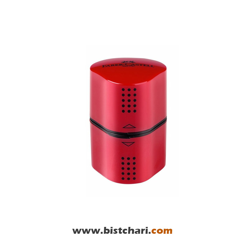 تراش سه سوراخ مخزن دار Grip برند فابر کاستل Faber-Castell