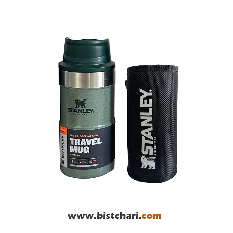 کاور تراول ماگ استنلی حجم 250 ml مدل The trigger action