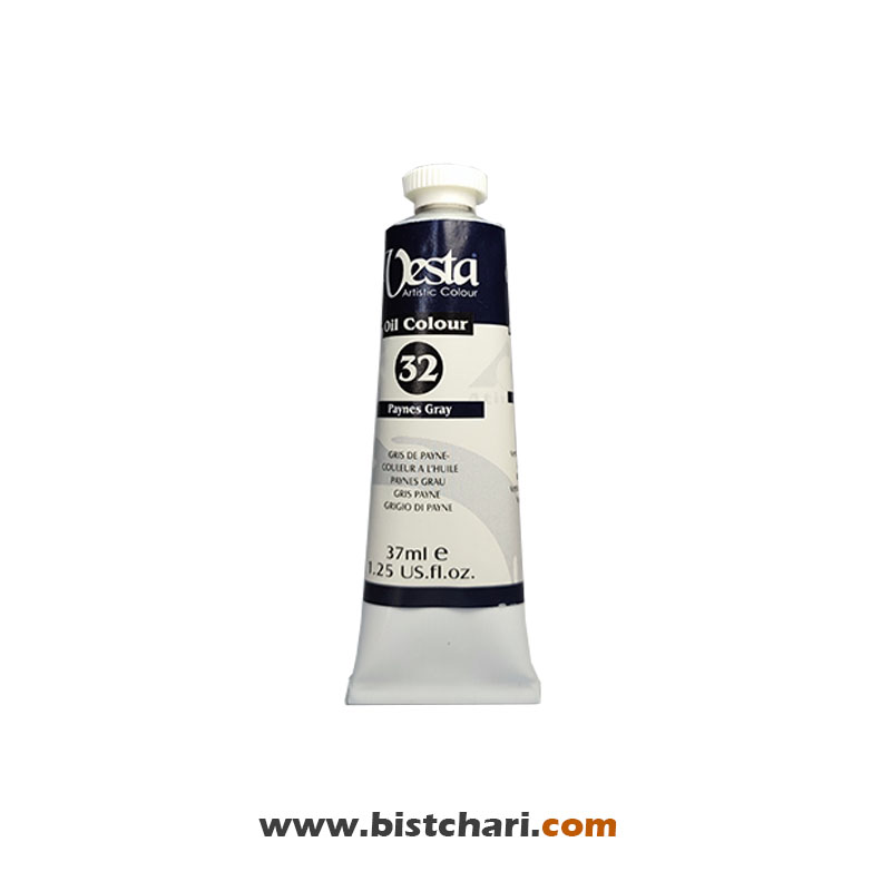 رنگ روغن رنگ Payne's gray کد 32 برند وستا Vesta