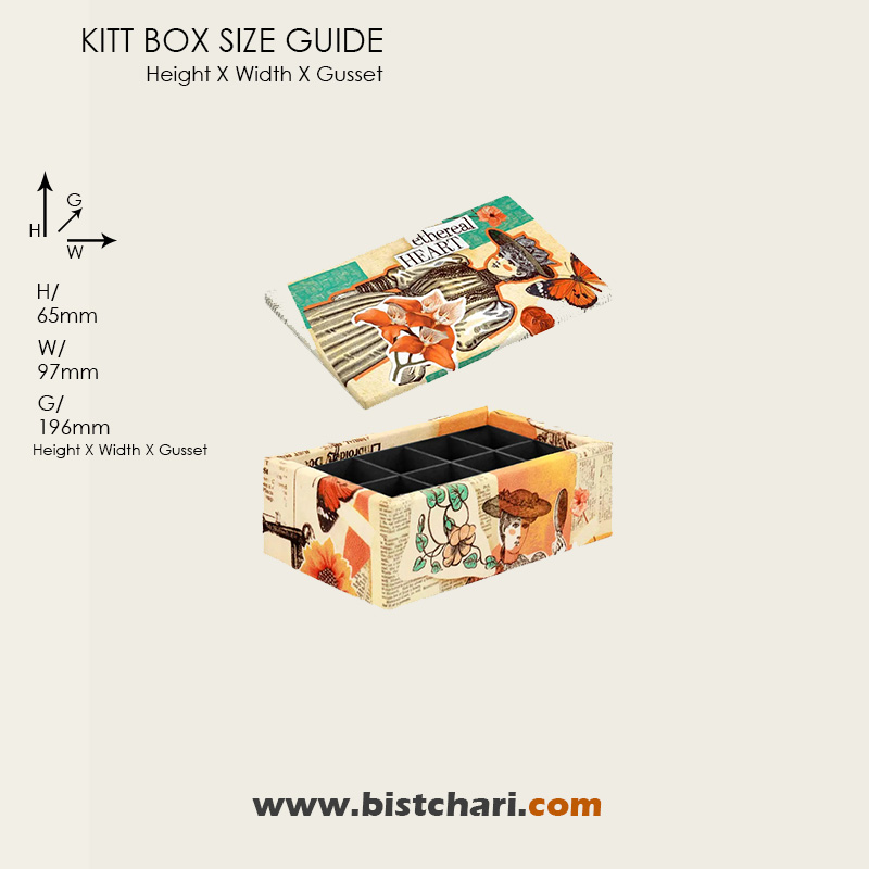کیت باکس (Kit Box) طرح دار سایز 03 برند مریکس Merrix